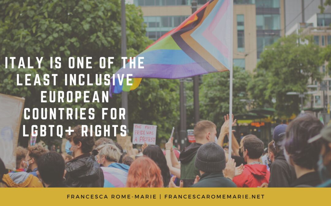 Italy Is One of the Least Inclusive European Countries for LGBTQIA+ Rights